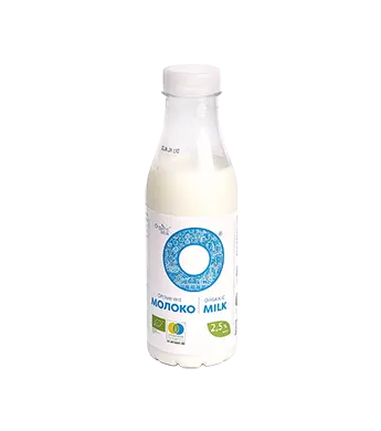 Organic cow milk-pasteurized 450g 2.5%