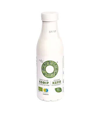 Organic kefir thermostatic 450g, 1% fat