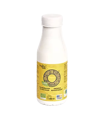 Organic drinking bifidoyogurt 280g 2.5%