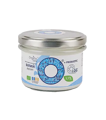 Organic classic white yogurt (with probiotic) 200g 5.5%